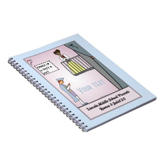 Romeo en Juliet 2.0 Spiral Notitieboek (Rechterzijde)