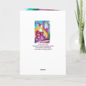 ROMEO EN JULIET BALCONY SCENE Valentijnsdag Feestdagen Kaart (Achterkant)