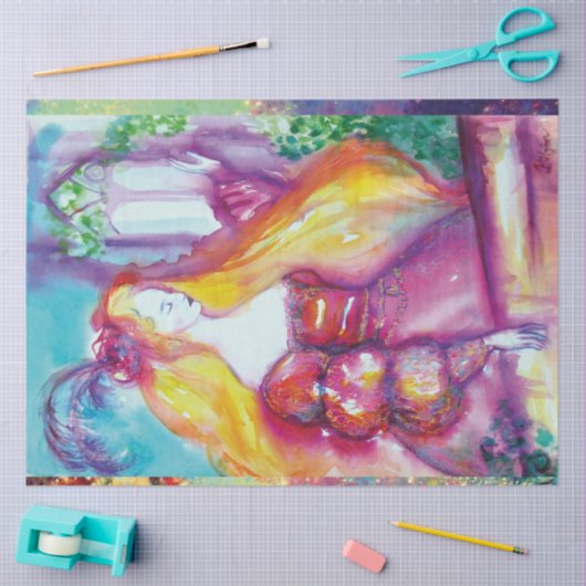 ROMEO EN JULIET BALKON SCENE POSTER TISSUEPAPIER (Craft)