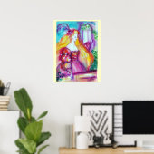 ROMEO EN JULIET BALKONSCÈNE POSTER (Thuiskantoor)