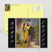 Romeo en Juliet Briefkaart (Voorkant / Achterkant)