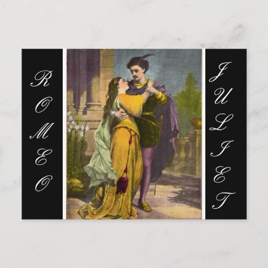 Romeo en Juliet Briefkaart (Voorkant)