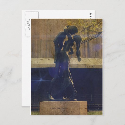 Romeo en Juliet Briefkaart (Voorkant / Achterkant)