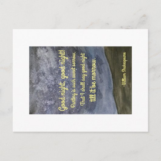 Romeo en Juliet Briefkaart (Voorkant)