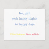 Romeo en Juliet Briefkaart (Voorkant)