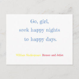 Romeo en Juliet Briefkaart