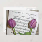 Romeo en Juliet briefkaart (Voorkant / Achterkant)