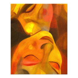 Romeo en Juliet Foto Afdruk