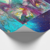 ROMEO EN JULIET/GOLD BLUE SPARKLES CADEAUPAPIER (Hoek)