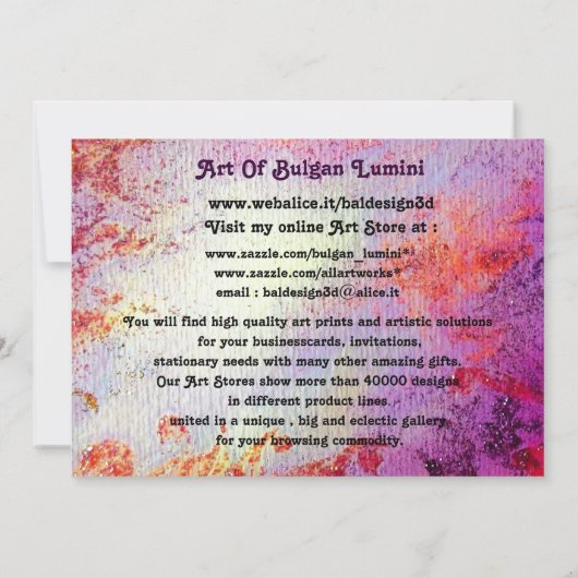 ROMEO EN JULIET KAART (Achterkant)