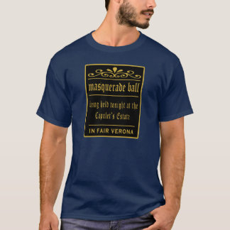 Romeo en Juliet Masquerade Ball T-shirt