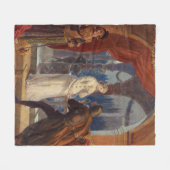  Romeo en Juliet Painting (1861) Fleece Deken (Voorkant (Horizontaal))