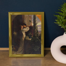 Romeo en Juliet Painting van Sir Francis Dicksee