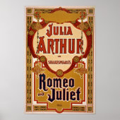 Romeo en Juliet Play Vintage Poster (Voorkant)