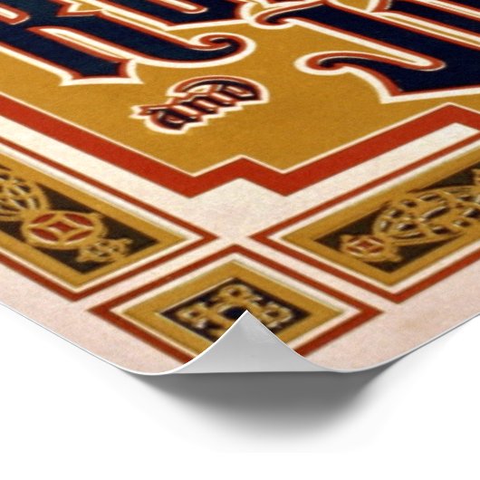 Romeo en Juliet Play Vintage Poster (Hoek)