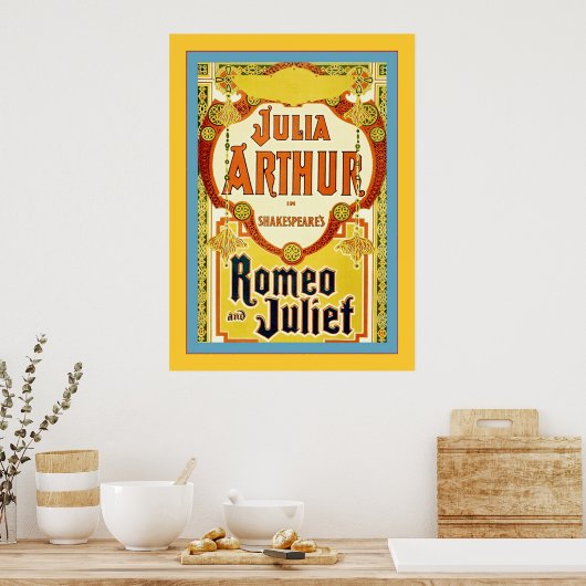 Romeo en Juliet Poster (Keuken)