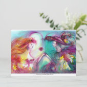 ROMEO EN JULIET Romantic Lovers Kaart (Staand voorkant)