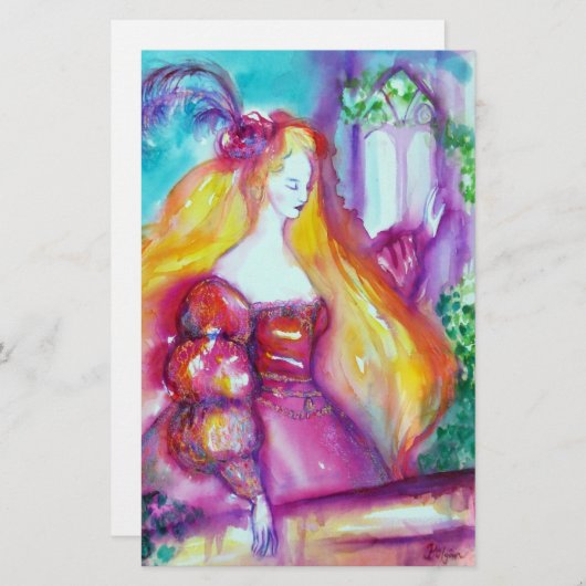 ROMEO EN JULIET Romantic Valentijns Day Briefpapier (Voorkant / Achterkant)