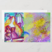 ROMEO EN JULIET Romantic Valentijns Day Briefpapier (Voorkant / Achterkant)