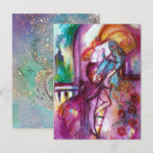 ROMEO EN JULIET Romantic Valentijns Day Feestdagenkaart (Voorkant / Achterkant)