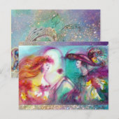 ROMEO EN JULIET Romantic Valentijns Day Holiday Feestdagenkaart (Voorkant / Achterkant)