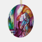ROMEO EN JULIET Romantic Valentijns Day Keramisch Ornament (Rechts)