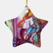 ROMEO EN JULIET Romantic Valentijns Day Keramisch Ornament (Achterkant)