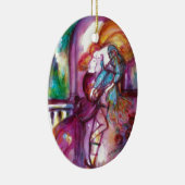 ROMEO EN JULIET Romantic Valentijns Day Keramisch Ornament (Rechts)