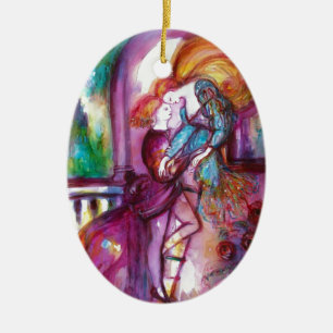 ROMEO EN JULIET Romantic Valentijns Day Keramisch Ornament