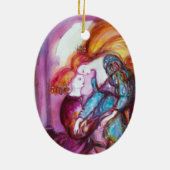 ROMEO EN JULIET Romantic Valentijns Day Keramisch Ornament (Achterkant)