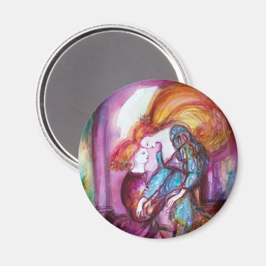 ROMEO EN JULIET Romantic Valentijns Day Magneet (Voorkant / Achterkant)