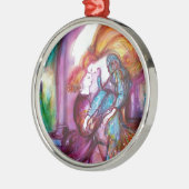 ROMEO EN JULIET Romantic Valentijns Day Metalen Ornament (Links)