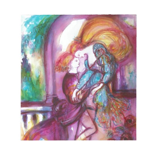 ROMEO EN JULIET Romantic Valentijns Day Notitieblok (Voorkant)
