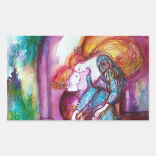 ROMEO EN JULIET Romantic Valentijns Day Rechthoekige Sticker