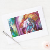 ROMEO EN JULIET Romantic Valentijns Day Rechthoekige Sticker (Envelop)