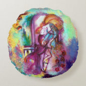 ROMEO EN JULIET Romantic Valentijns Day Rond Kussen (Voorkant)