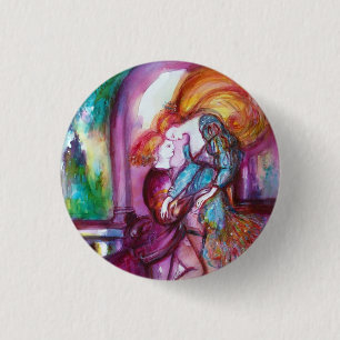 ROMEO EN JULIET Romantic Valentijns Day Ronde Button 3,2 Cm