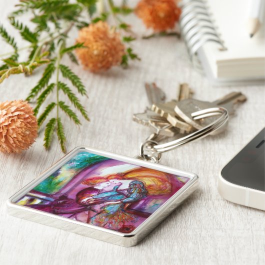 ROMEO EN JULIET Romantic Valentijns Day Sleutelhanger (Zijkant)