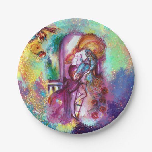 ROMEO EN JULIET Romantische Valentijnsdag Papieren Bordje (Voorkant)