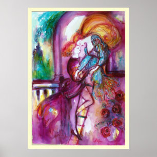 ROMEO EN JULIET Romantische Valentijnsdag Poster
