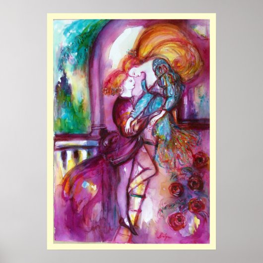 ROMEO EN JULIET Romantische Valentijnsdag Poster (Voorkant)