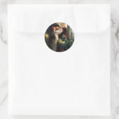 Romeo en Juliet Ronde Sticker (Tas)