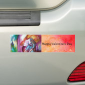 ROMEO EN JULIET / Roze Valentijnsdag Bumpersticker (Op auto)