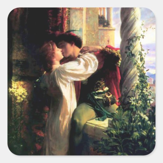 Romeo en Juliet Stickers (Voorkant)