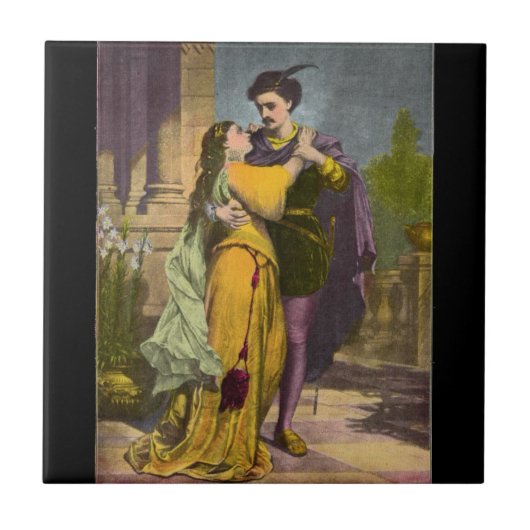 Romeo en Juliet Tegeltje (Voorkant)