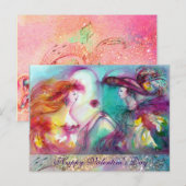 ROMEO EN JULIET-Valentijnsdag Feestdagenkaart (Voorkant / Achterkant)