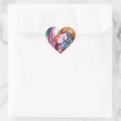 ROMEO EN JULIET/Valentijnsdag Hart Sticker (Tas)