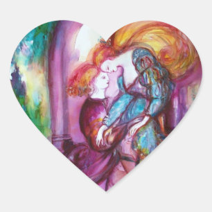 ROMEO EN JULIET/Valentijnsdag Hart Sticker
