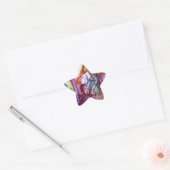 ROMEO EN JULIET/Valentijnsdag Star Ster Sticker (Envelop)