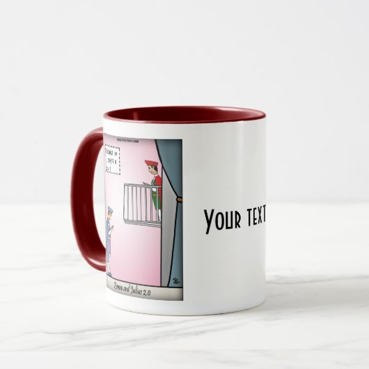 Romeo en Julius Combo Mok (Voorkant links)